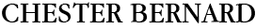 Chester Bernard logo